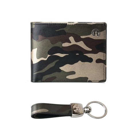 Green Camouflage - Set of Two