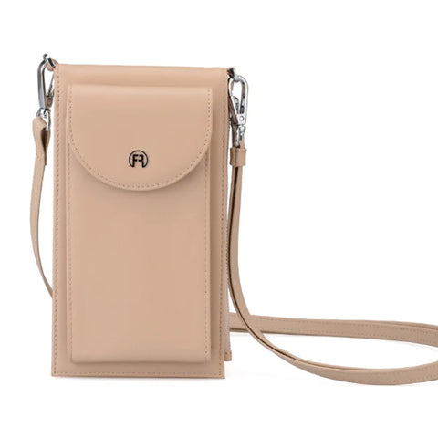 Sahara Brown Crossbody Wallet