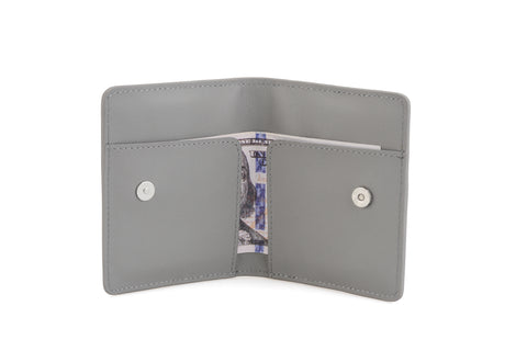 Black & Grey Flip Wallet