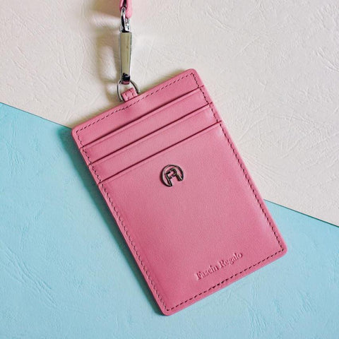 Pink ID Holder